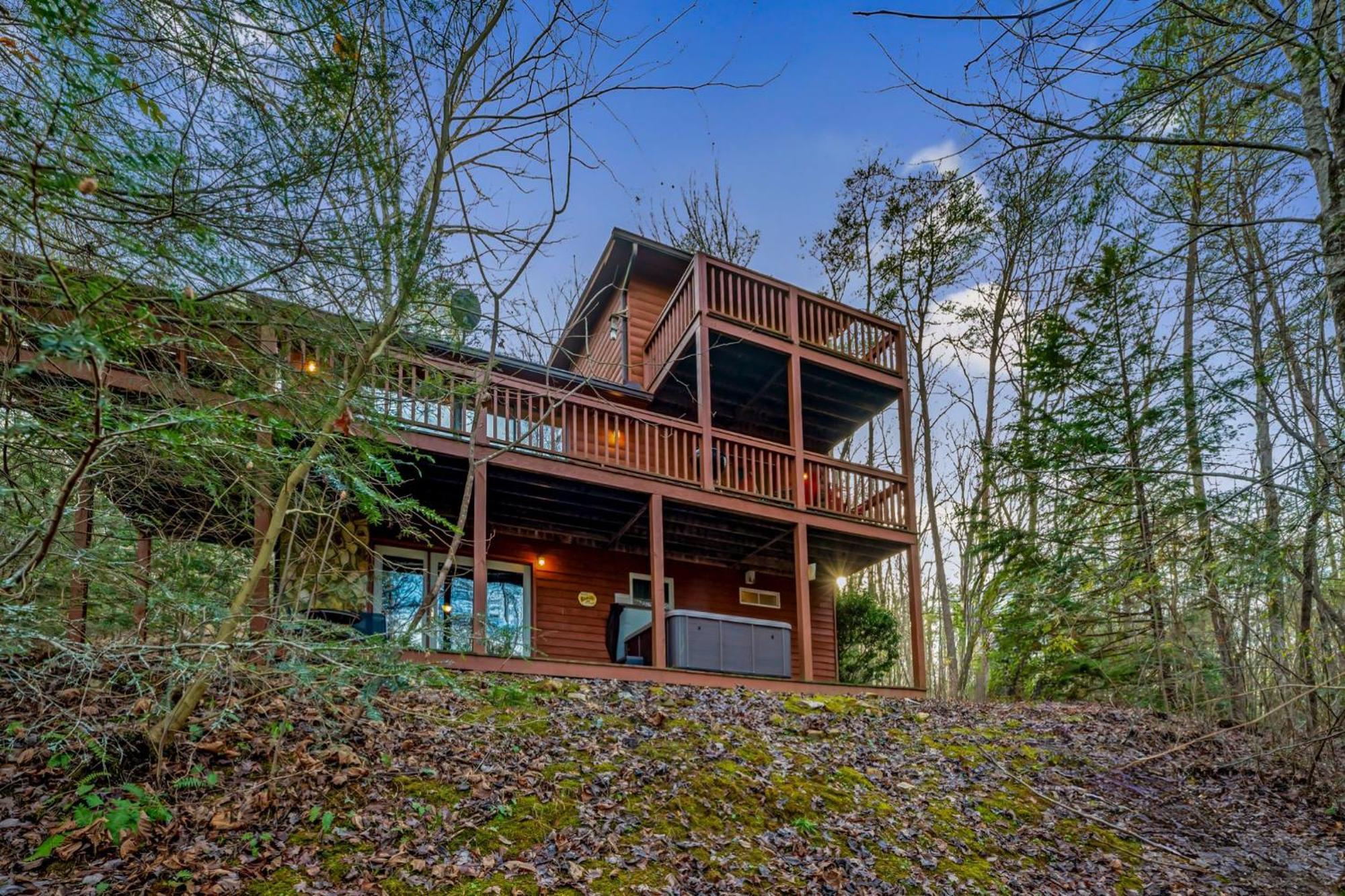 Vila Peaceful Living Minutes From Blue Ridge Hot Tub Pool Table Exteriér fotografie